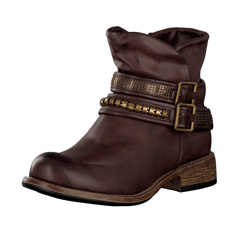 Botas Rieker 96783-26 Para Mulher - Marrom